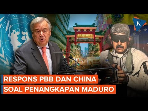 Kata PBB dan China soal AS Tangkap Presiden Venezuela Nicolas Maduro