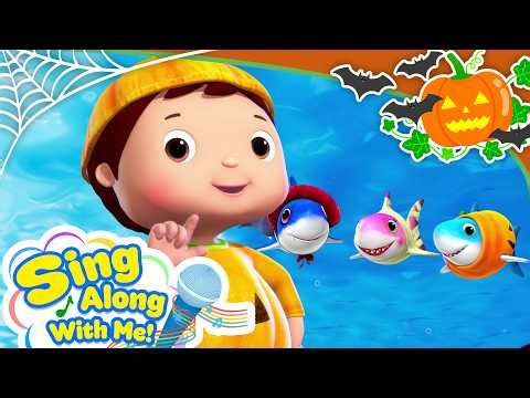 Spooky Halloween Shark Dance! 🎃🦈 | Sing Along With Me! | Kids Songs