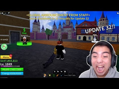FINALLY.. THE BIGGEST REWORK UPDATE 32 BLOX FRUITS IS HERE..! ☠️