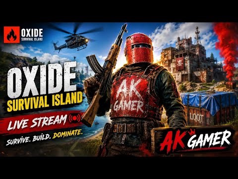 🔴 LIVE 🔥 OXIDE SURVIVAL ISLAND WITH FRIENDS 😈 | EPIC RAID & LOOT 💣 #oxide #rust #оксайд #live