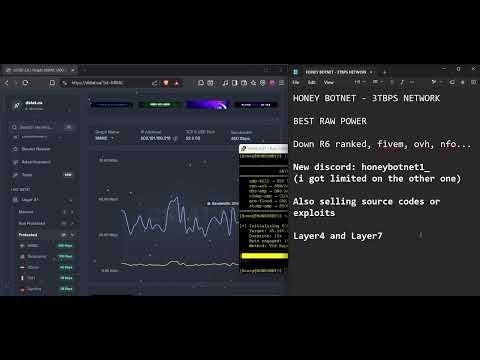 HoneyBotnet C2 L7/L4 Best Power Fortnite, Discord,R6 | How to DDOS in 2026