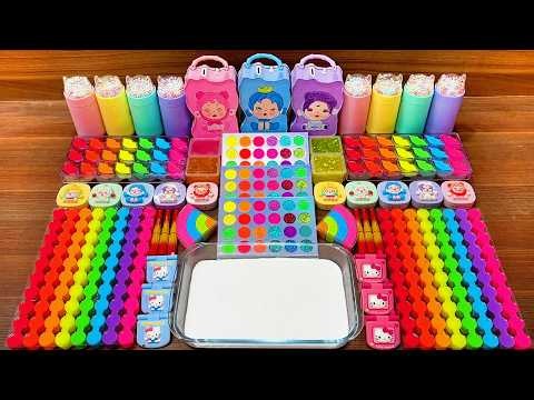Slime Mixing Balloon Characters Into Glossy Slime – Playful ASMR #1247