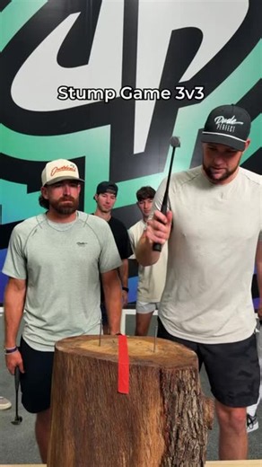 6.2K likes, 47 comments, and 7 shares | 3v3 Stump Game | Dude Perfect (@dudeperfect) | Posted Aug 25, 2026 | Spotlight