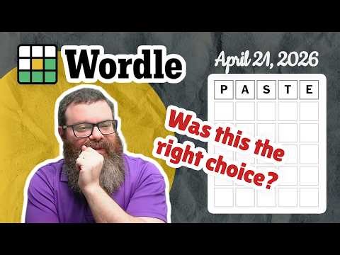 Can we lose? | Wordle #1767 (April 21, 2026)