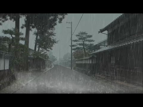 Rain Sounds For Sleeping 99% | Fall Asleep Fast With Heavy Rain & Relaxing Thunderstorm At Night 51