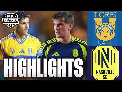 Tigres UANL vs Nashville SC CONCACAF Champions Cup Highlights ⚽️ FOX Soccer