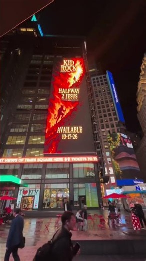 HALFWAY 2 JESUS" is OUT NOW +ロLit up Times Square, now go stream it, share it, play it loud.