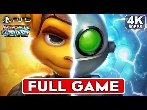 RATCHET AND CLANK A CRACK IN TIME Gameplay Walkthrough FULL GAME [4K 60FPS PS5] - No Commentary