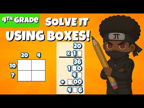 How to Solve Missing Digit Multiplication | Area Model Strategy | Grade 4 Math