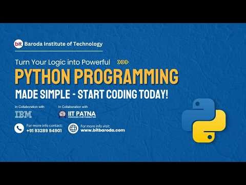 🐍💻 𝐏𝐲𝐭𝐡𝐨𝐧 𝐏𝐫𝐨𝐠𝐫𝐚𝐦𝐦𝐢𝐧𝐠 𝐌𝐚𝐝𝐞 𝐒𝐢𝐦𝐩𝐥𝐞 | 𝐒𝐭𝐚𝐫𝐭 𝐂𝐨𝐝𝐢𝐧𝐠 𝐓𝐨𝐝𝐚𝐲 🚀