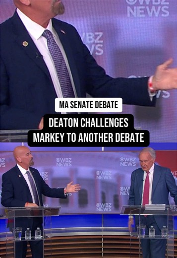 Republican Senate Candidate John Deaton challenges Senator Ed Markey to another debate. As of now, this debate is the only one scheduled in the race for Senator. #boston #massachusetts #debate #senate #politics