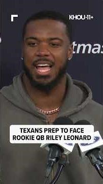 Texans prep for rookie QB Riley Leonard