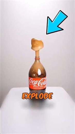 Why Mentos Make Coke Explode Instantly? 😱