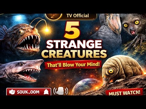 These 5 Creatures Look Like Aliens But They’re Real