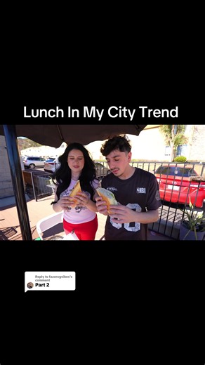 Replying to @fazerugvibes @FaZe Rug and @Kaelyn Doing The Lunch In My City Trend || #fyp #viral #trending #fazerug #vlog