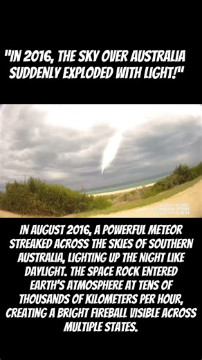 When a Meteor Exploded Over Australia