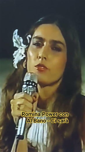 ROMINA POWER con AL BANO - CI SARÀ (SANREMO 1984 FINALE)