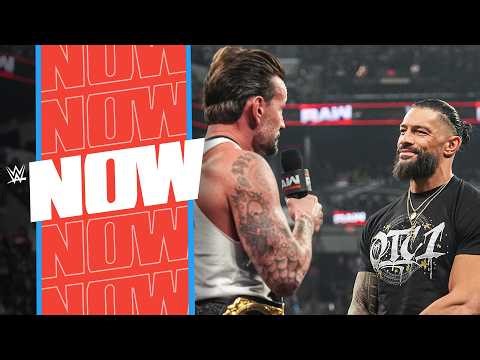 Roman Reigns is back on Raw after CM Punk altercation: WWE Now, March 23, 2026