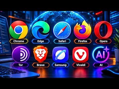 Tous les navigateurs web expliqués (et lequel choisir vraiment en 2026)