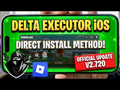 Direct Install Delta Executor Mobile NEW Update [v2.720] Roblox on iOS | BEST Roblox Executor iPhone