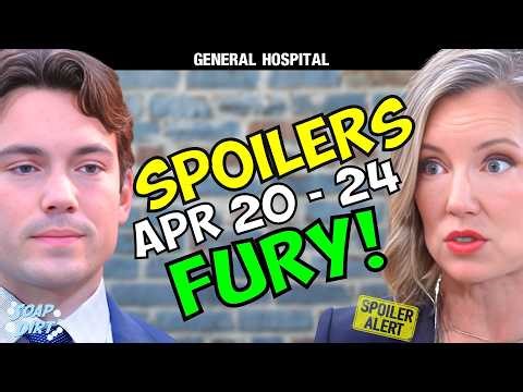 General Hospital Weekly Spoilers Apr 20-24: Michael FURIOUS - Nina Panics! | Soap Dirt