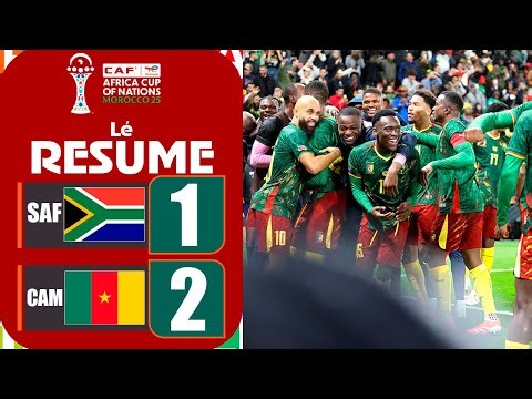Afrique du Sud Cameroun | 1-2 | Résumé | Coupe d'Afrique des Nations 2025 | cameroun afrique du sud