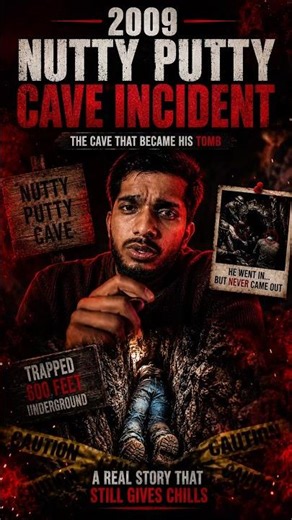 The 2009 Nutty Putty Cave Incident 😨 | The True Story of John Jones #shorts