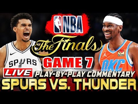 🔴NBA LIVE | Spurs vs Okc Thunder Game 7 Live Play-By-Play