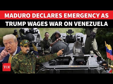 Maduro Declares EMERGENCY In Venezuela, ACTIVATES Defence Command & Sends Troops As Trump INVADES