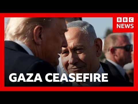 Trump hopes to reach phase two of Gaza ceasefire 'very quickly' | BBC News