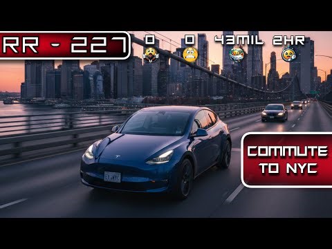 How Does NEW FSD Handle a Full Commute into Manhattan?