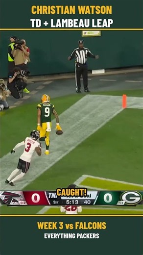 Christian Watson Is BACK and Defenses Still Can't Catch Him 🚀 #Packers #ChristianWatson #Shorts