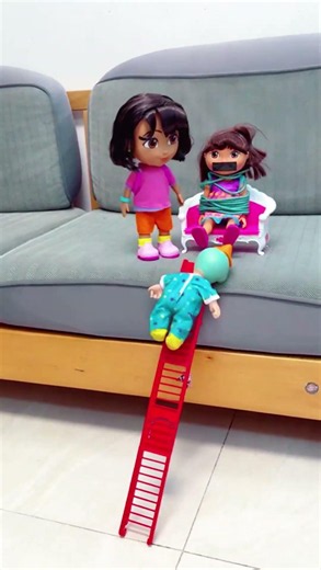 little dora is in danger!