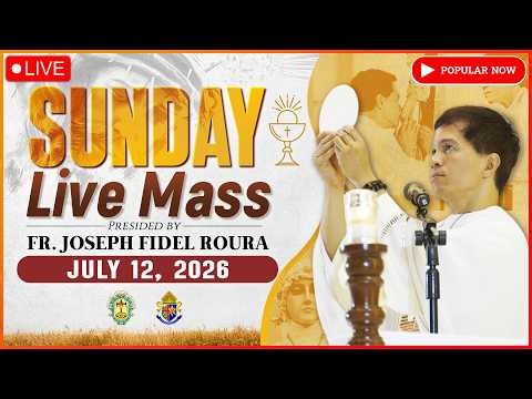 SUNDAY FILIPINO LIVE MASS TODAY ONLINE II JULY 12, 2026 II FR. FIDEL ROURA