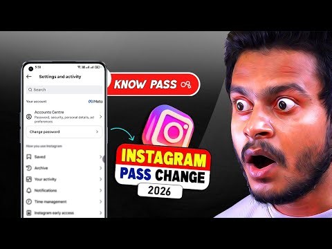 How to Change Instagram Password in 2026 | Instagram Ka Password Kaise Change Kare Bhul Gaye To