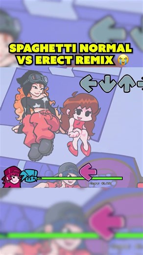 ORIGINAL VS ERECT REMIX - Spaghetti Full Song 😭 [FNF]