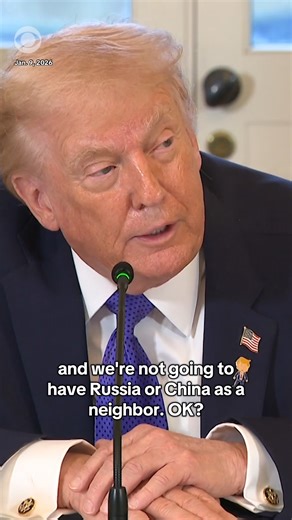 President Trump said the U.S. will "do something on Greenland whether they like it or not." "If we don't do it, Russia or China will take over Greenland, and we're not going to have Russia or China as a neighbor," Trump said in a meeting with oil executives Friday. Secretary of State Marco Rubio has said he'll meet Danish officials next week, but he has not specified where or when. | CBS News