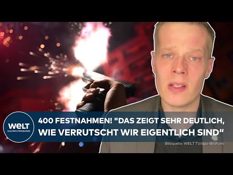 FRIEDLICHE SILVESTERNACHT? 400 Festnahmen! „Gesellschaftlich ist es eine Bankrotterklärung"