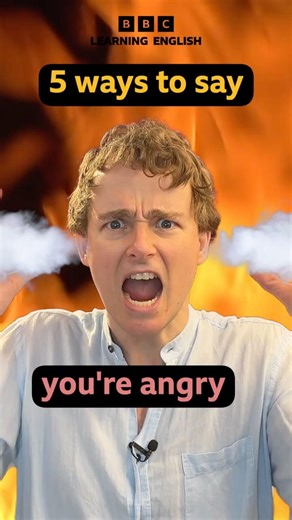 5 ways to say you’re angry 😡 #shorts