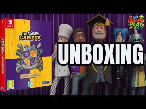 Two Point Campus Enrolment Edition Nintendo Switch Unboxing