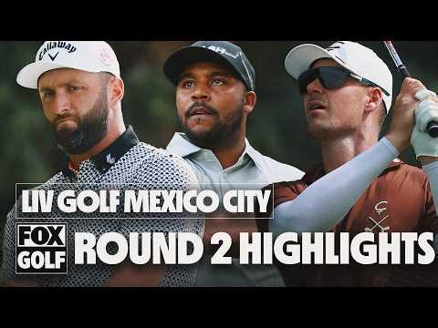 LIV Golf Mexico City: Full Round Two Highlights ⛳️ Golf on FOX