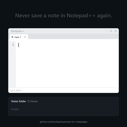 I had 288+ tabs open in Notepad++. Not because I love keeping tabs open. I just hated the process of naming, saving, and organizing every tiny note I created. 😅 “new 1”, “new 2”, “new 3”... and it… | Himanshu Dadhich
