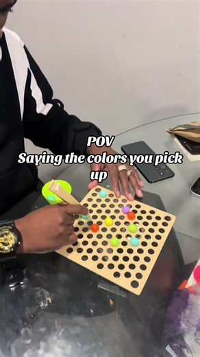 POV: TBI Survivor Working on Color Recognition Exercise
