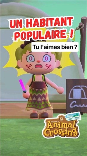 A POPULAR VILLAGER in ANIMAL CROSSING! #animalcrossingnewhorizons #animalcrossing #acnh