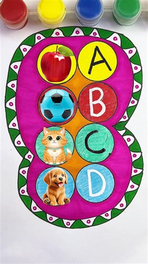 Learn ABC the Fun Way! 🍎 Alphabet for Kids ✨ #preschool #alphabet #kidslearning