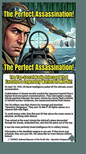 The Codebreakers Who Executed the Mastermind of Pearl Harbor in Mid-Air 🛩️🔥