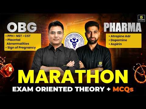 NORCET 10 Marathon | OBG & Pharma | NORCET 10 Preparation | Utkarsh Nursing Classes