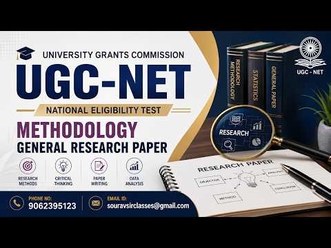 UGC NET General Paper Research Methods | Concept Breakdown & Preparation Tips #UGCNET #Research