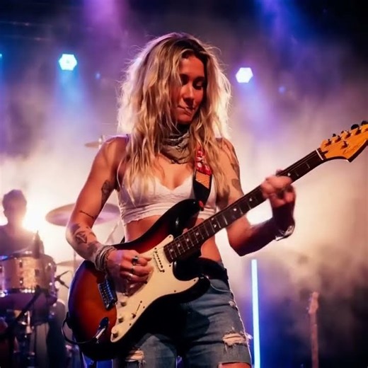 Broken String Blues 0 (Minimax H3, Ltx Director, python) #aimusicvideo #bluesrock
