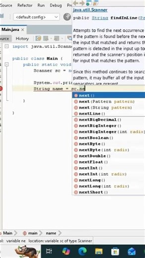 Java Basics: User Input